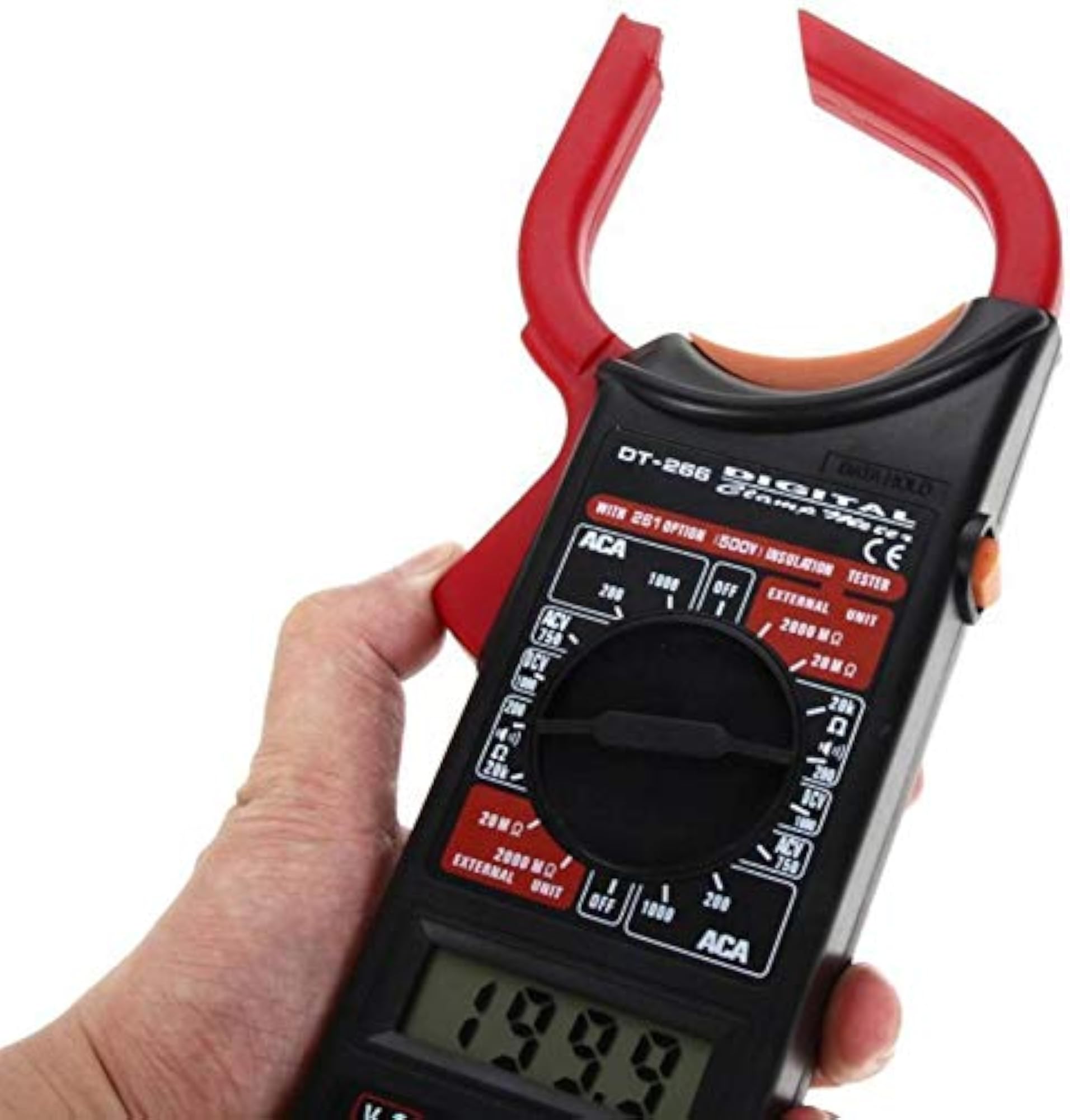 Digital Clamp Meter Digital Multimeter (2000 Counts)
